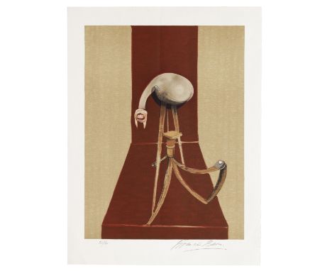 Francis Bacon (1909-1992)Central plate from Deuxième version du Triptyque 1944 (Sabatier 24) Lithograph in colours, 1988, on 
