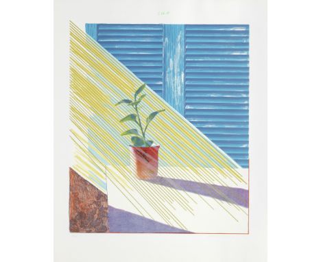 David Hockney (born 1937)Sun, from Weather Series (M.C.A. Tokyo 127; Gemini 438) Lithograph and screenprint in colours, 1973,