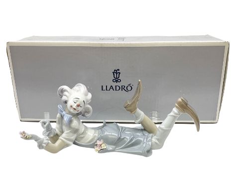 Lladro figure, The Magic of Comedy, model number 6913, with original box. 