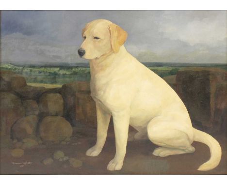 *Norman Webster (b.1924)'Major', a Labradorsigned and dated 'Norman Webster/1970' l.l., inscribed with title and the artist's