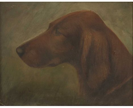 Henry Crowther (fl.1905-1929) Irish Settersigned and dated 'Crowther'/1913 l.l., oil on canvas25.5 x 30.5cmProvenance: With G