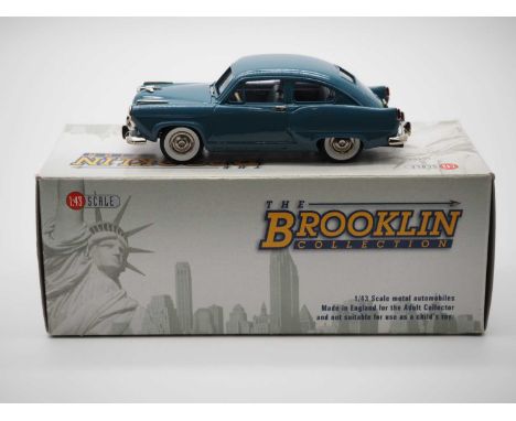 A BROOKLIN BRK.118A hand built white metal, 1:43 scale model of a 1952 Allstate Model 115 Deluxe, VG/E in G/VG box.