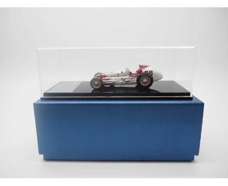 A 1:43 scale REPLICARZ R43016, ltd edition hand built resin model of the 1952 Indianapolis 500 winning Agajanian Special, dri