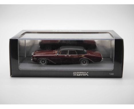 A 1:43 scale Matrix MXB1014, ltd edition hand built resin model of a Duesenberg Model D Exner-Ghia, No 23 of 400, VG/E in G/V