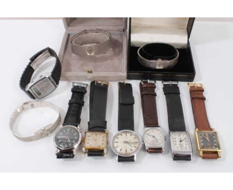 Vintage Timex wristwatch, Centrum wristwatch, ADEC alarm chronograph wristwatch and other vintage wristwatches (10)