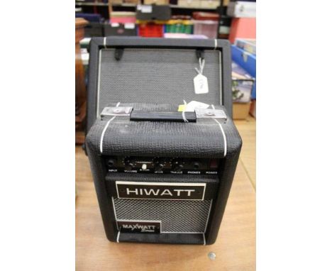 Hiwatt spitfire Amplifier and BSK-15 8 Busker Amplifier