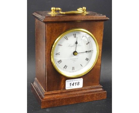 A Knights Gibbins of London quartz mantel clock