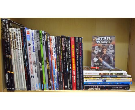 Books - Star Wars, Star Trek, Lord of The Rings Etc qty 