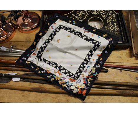 A Chophard head scarf with original box.