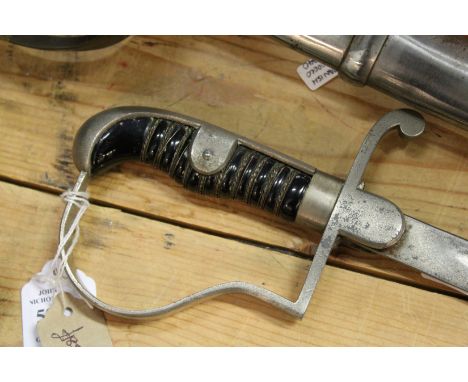 A German M1873 WWI Prussian Artilleryman's sabre by Rich A Herder, Solingen, lacking scabbard.
