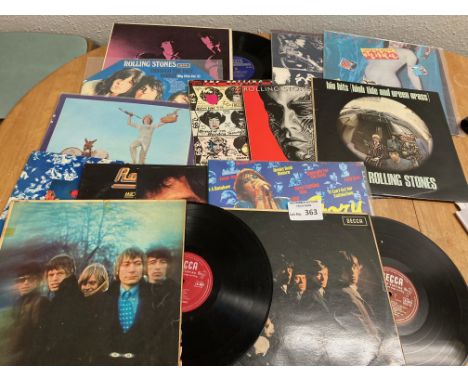 Records : ROLLING STONES albums (14) all look in great condition