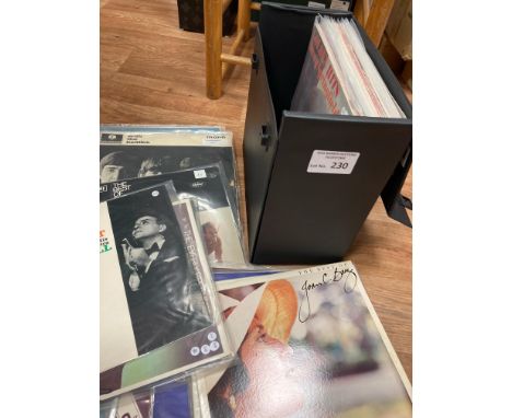 Records : Case of albums good selection inc Scorpions, Rolling Stones, The Jam etc - good lot (30)
