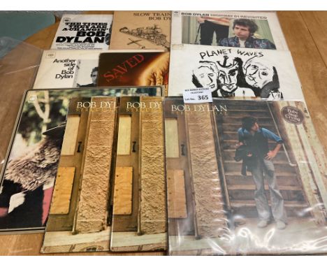 Records : BOB DYLAN - collection of 10 albums all seems in good condition