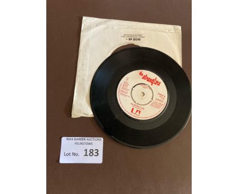 Records : STRANGLERS - Peaches promo 7" single FREE 4 - rare item - in good condition