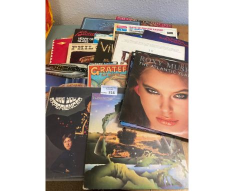 Records : 30+ Rock albums inc Jimi Hendrix, Roxy Music, Moody Blues etc