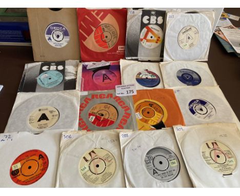 Records : Demos nice collection of 7" demos inc Rolling Stones, Blue Oyster Cult, Small Faces etc - conditions very good (30)