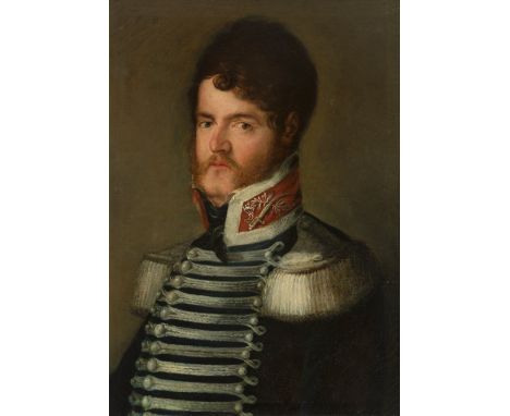 Attributed to AGUSTÍN ESTEVE (Valencia, 1753 - 1820)."Portrait of Don Genaro de Perellós y Palafox, Marquis of Dos-Aguas", 18