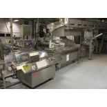 Fuji Model FW3700 Horizontal Flow Wrappers with Thiele Card Placer, Markem Coder.