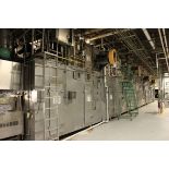CPM Wolverine 4-Zone Air Impingement Oven, S/N 9548, Max Design Temperature 500 degrees F per
