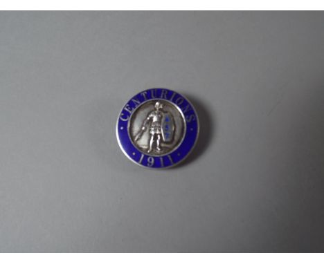 A 1970s Reproduction of the 1911 Centurions Lapel Badge-Awarded to Those Who Have Walked 100 Miles in One Day. Numbered in En