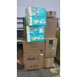 Pallet- Pampers, Cookware set, twinkling deer, used ice maker?, shark matrix, Ninja foodi, air fryer