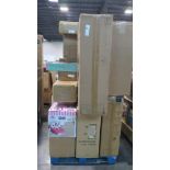 Pallet- Hello Kitty Lounger, Steel Wire Shelving, Wreath topiary, Jetson Crush hover/cart, Philips S