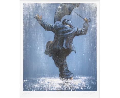 Jeff Rowland &amp; Alexandar Millar,Singin' in the Rain,limited edition colour print, signed and numbered 75/125, with certif