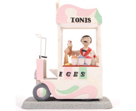 An original Robert Harrop Designs Ltd The Camberwick Green Collection CG102 Mr Antonio In His Ice Cream Van. Measures: 18cm t