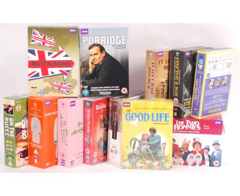 A collection of 12x BBC DVD (mostly) British Sitcom and sketch show comedy box sets comprising: The Two Ronnies, The Royle Fa