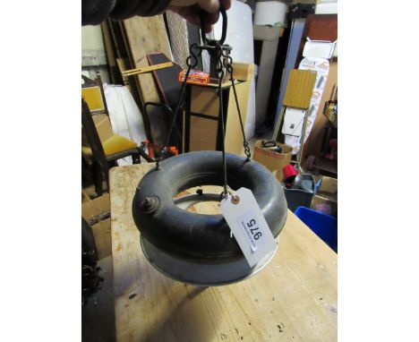  Sale Item:    TILLEY DOUGHNUT LAMP (AF)   Vat Status:   No Vat   Buyers Premium:  This lot is subject to a Buyers Premium of