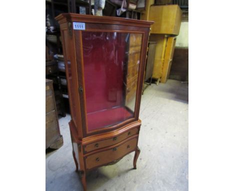  Sale Item:    REPRO DISPLAY CABINET   Vat Status:   No Vat   Buyers Premium:  This lot is subject to a Buyers Premium of 15%