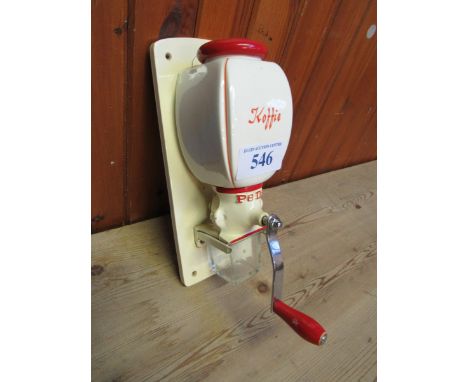  Sale Item:    COFFEE GRINDER   Vat Status:   No Vat   Buyers Premium:  This lot is subject to a Buyers Premium of 15% + Vat 