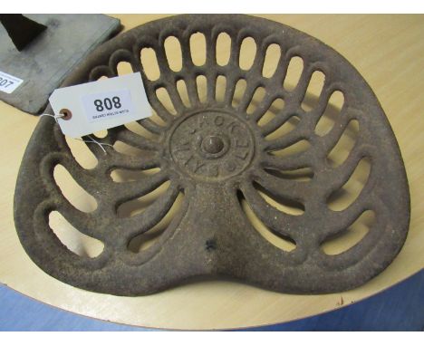  Sale Item:    JACK MAYBOLE TRACTOR SEAT (AF)   Vat Status:   No Vat   Buyers Premium:  This lot is subject to a Buyers Premi
