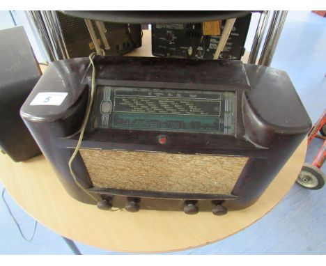  Sale Item:    PHILIPS BAKELITE RADIO 170A-15   Vat Status:   No Vat   Buyers Premium:  This lot is subject to a Buyers Premi