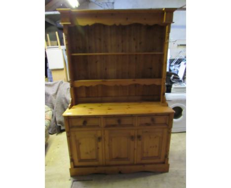  Sale Item:    PINE KITCHEN DRESSER   Vat Status:   No Vat   Buyers Premium:  This lot is subject to a Buyers Premium of 15% 