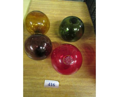  Sale Item:    BOX GLASS FISHING FLAOTS (AF)   Vat Status:   No Vat   Buyers Premium:  This lot is subject to a Buyers Premiu