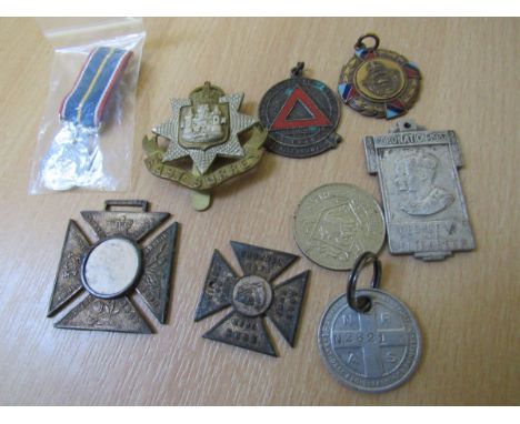  Sale Item:    BAG MEDALS BADGES ETC   Vat Status:   No Vat   Buyers Premium:  This lot is subject to a Buyers Premium of 15%