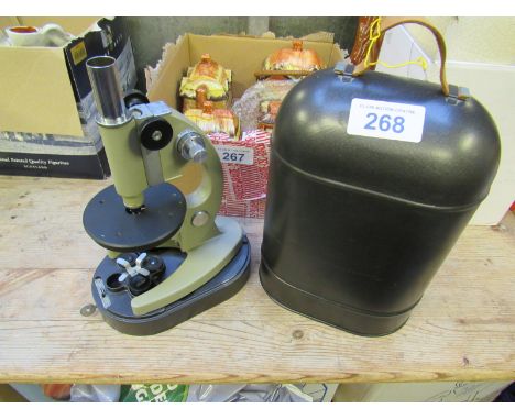  Sale Item:    CASED MICROSCOPE (AF)   Vat Status:   No Vat   Buyers Premium:  This lot is subject to a Buyers Premium of 15%