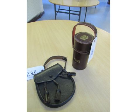  Sale Item:    SPORRAN & GRANTS HIP FLASK (AF)   Vat Status:   No Vat   Buyers Premium:  This lot is subject to a Buyers Prem