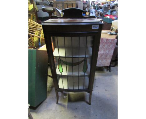  Sale Item:    LEADED GLASS DISPLAY CASE   Vat Status:   No Vat   Buyers Premium:  This lot is subject to a Buyers Premium of