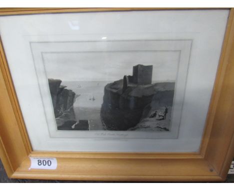  Sale Item:    WM DANIELL PRINT OLD WICK CASTLE   Vat Status:   No Vat   Buyers Premium:  This lot is subject to a Buyers Pre