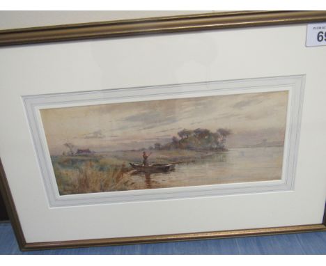 Sale Item:    DAVID WEST W C PAINTING ON THE LOSSIEMOUTH  Vat Status:   No Vat   Buyers Premium:  This lot is subject to a B