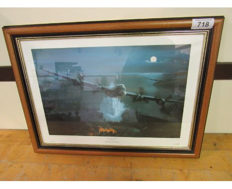  Sale Item:    PETE WEST DAMBUSTER PRINT   Vat Status:   No Vat   Buyers Premium:  This lot is subject to a Buyers Premium of