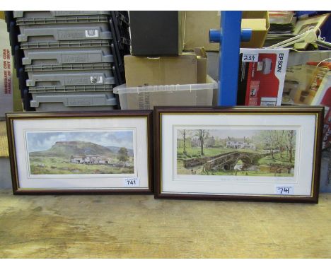  Sale Item:    2 PRINTS BY JOHN WOOD & GRAHAM CARVER  Vat Status:   No Vat   Buyers Premium:  This lot is subject to a Buyers