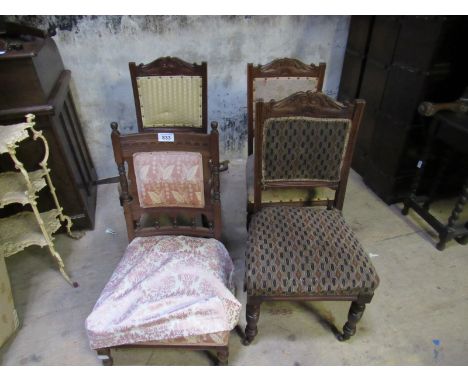  Sale Item:    4 D R CHAIRS (AF)   Vat Status:   No Vat   Buyers Premium:  This lot is subject to a Buyers Premium of 15% + V