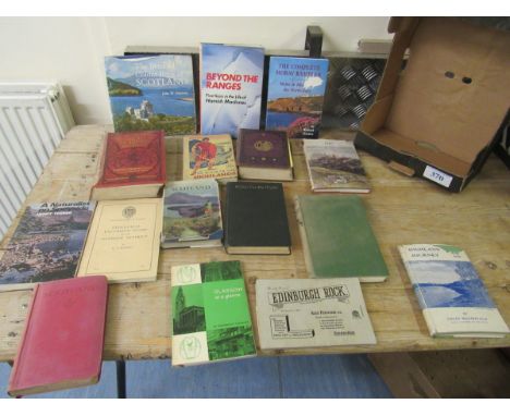  Sale Item:    BOX SCOTTISH BOOKS (AF)   Vat Status:   No Vat   Buyers Premium:  This lot is subject to a Buyers Premium of 1