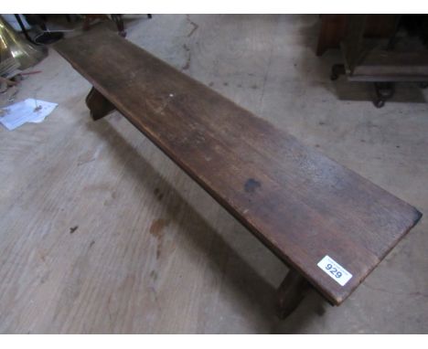  Sale Item:    OAK BENCH (AF)   Vat Status:   No Vat   Buyers Premium:  This lot is subject to a Buyers Premium of 15% + Vat 