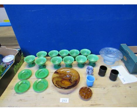  Sale Item:    DAVIDSON GLASSWARE   Vat Status:   No Vat   Buyers Premium:  This lot is subject to a Buyers Premium of 15% + 