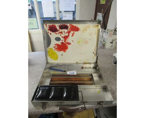  Sale Item:    WINDSOR & NEWTON ARTISTS BOX   Vat Status:   No Vat   Buyers Premium:  This lot is subject to a Buyers Premium