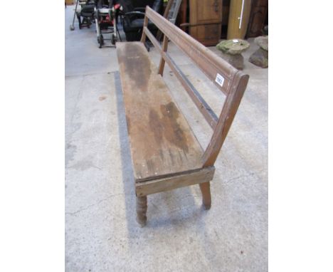  Sale Item:    RAILWAY WAITING ROOM BENCH (AF)   Vat Status:   No Vat   Buyers Premium:  This lot is subject to a Buyers Prem